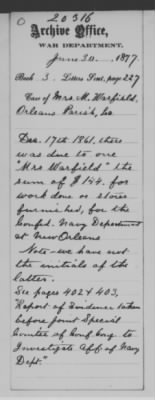 Orleans > A. C. Nixon and R. L. M. Nixon and James R. Nixon and Henry K. Nixon and Wm. R. Nixon and James W (20316)