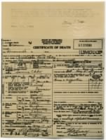 1939 May 14 Christopher Lars Eddy death certificate