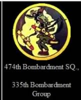 335th BG, 474thBS,Combat Training in the States in B 26 Marauders