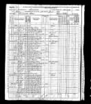 1870 US Census - Leominster, Worcester, Massachusetts - Isaac Seaver