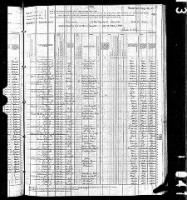 1880 US Census - Leominster, Worcester, Massachusetts - Isaac Seaver