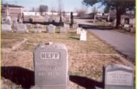 Samuel Henry Neff's Marker at Riverside Cemetery