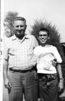 Louis Eugene Frazzini & Gene Louis Frazzini, August 10, 1960.jpg