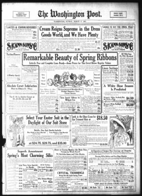 March > 17-Mar-1912