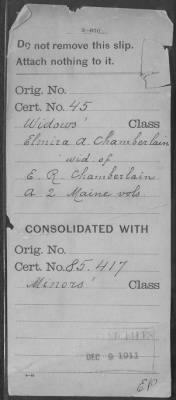 Thumbnail for Company A > Chamberlain, Edward R (WC45)