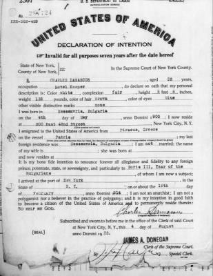 fold3 1922 declaration intention