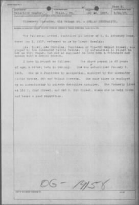 Old German Files, 1909-21 > Elizabeth Nicholas (#8000-19158)
