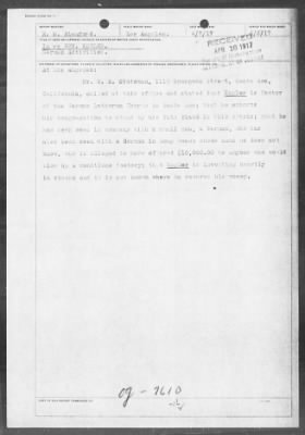 Old German Files, 1909-21 > German Activities (#7610)