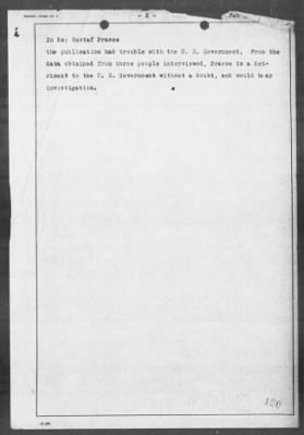 Old German Files, 1909-21 > Various (#7624)