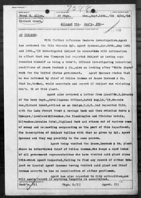 Old German Files, 1909-21 > Various (#7088)