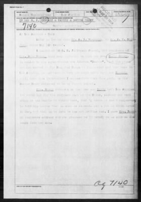 Old German Files, 1909-21 > German Activities (#7140)