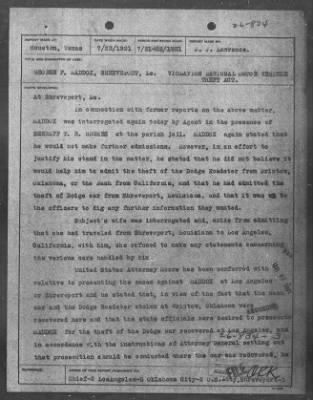 Bureau Section Files, 1909-21 > Dyer Act (#26834)