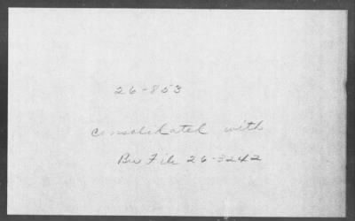 Bureau Section Files, 1909-21 > [Blank] (#26853)