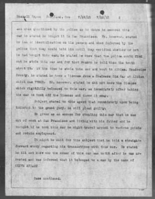 Bureau Section Files, 1909-21 > Viol. National Motor Vehicle Theft Act (#26855)