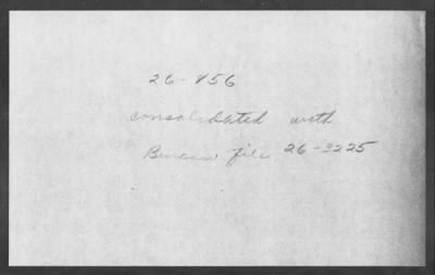 Bureau Section Files, 1909-21 > [Blank] (#26856)