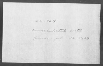 Bureau Section Files, 1909-21 > [Blank] (#26857)