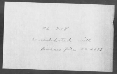 Bureau Section Files, 1909-21 > [Blank] (#26858)