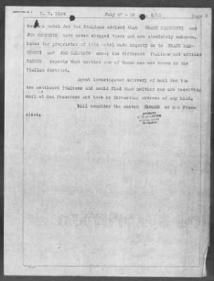 Bureau Section Files, 1909-21 > POSSIBLE VIOL. NATIONAL MOTOR VEHICLE THEFT ACT (#26860)