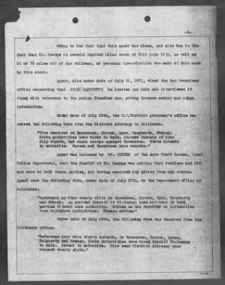 Bureau Section Files, 1909-21 > POSSIBLE VIOL. NATIONAL MOTOR VEHICLE THEFT ACT (#26860)