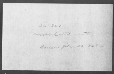 Bureau Section Files, 1909-21 > [Blank] (#26861)