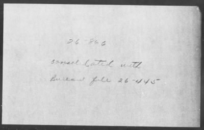 Bureau Section Files, 1909-21 > [Blank] (#26866)