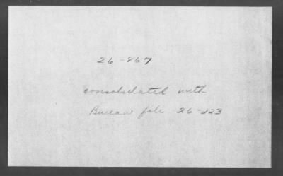 Bureau Section Files, 1909-21 > [Blank] (#26867)