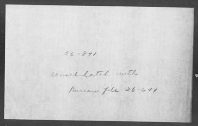 Bureau Section Files, 1909-21 > [Blank] (#26871)