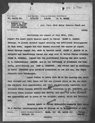 Bureau Section Files, 1909-21 > All. Viol. Natl Motor Vehicle Theft Act (#26872)