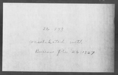 Bureau Section Files, 1909-21 > [Blank] (#26873)
