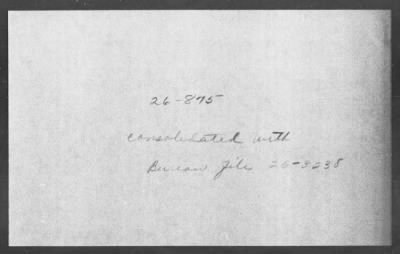 Bureau Section Files, 1909-21 > [Blank] (#26875)