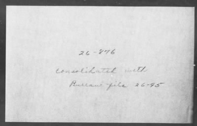 Bureau Section Files, 1909-21 > [Blank] (#26876)