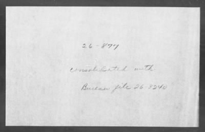Bureau Section Files, 1909-21 > [Blank] (#26877)
