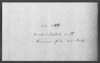 Bureau Section Files, 1909-21 > [Blank] (#26880)