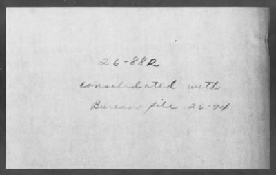 Bureau Section Files, 1909-21 > [Blank] (#26882)