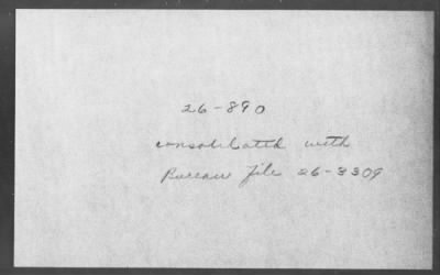 Bureau Section Files, 1909-21 > [Blank] (#26890)
