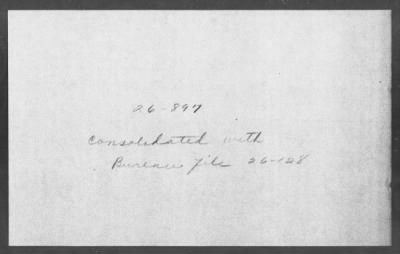 Bureau Section Files, 1909-21 > [Blank] (#26897)