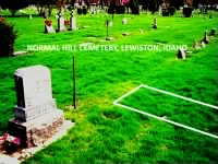 Lycurgus Vineyard's unmarked grave Lewiston, Idaho