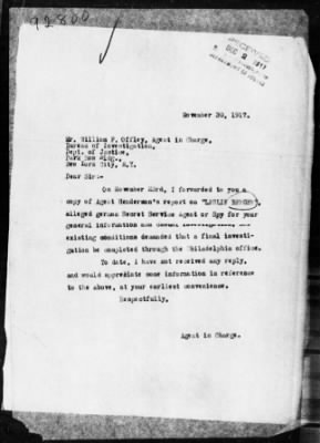 Old German Files, 1909-21 > Leslie Berger (#92800)