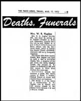 Thumbnail for Obituary For Elsie Kirk Hughes