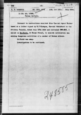 Old German Files, 1909-21 > Mr. Borts (#248585)