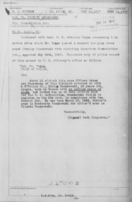 Old German Files, 1909-21 > Stanley Rosskowski (#8000-25003)