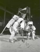 Apollo 11 Crew During Training Exercise 