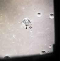 Apollo 11 over Sea of Fertility