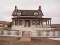 The Custer House on Fort Abe Lincoln