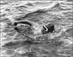 Gertrude Ederle Swimming the English Channel in Aug 1926