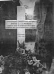 John J. Lambert -  Initial Tombstone on Areo Island Denmark