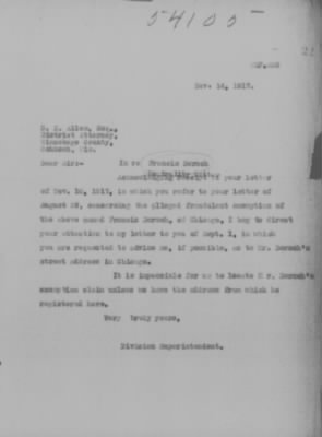 Old German Files, 1909-21 > Francis Bersch (#54105)