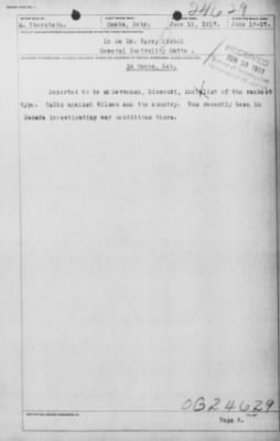 Old German Files, 1909-21 > Dr. Perry Nichol (#24629)