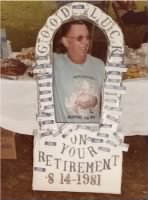 Retirement Party July 1981 Harold Andersen