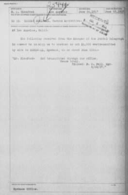 Old German Files, 1909-21 > Ernest Kohlwell (#25441)